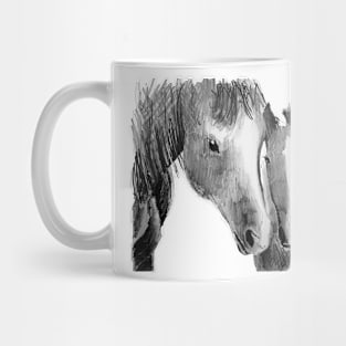 Horse and Foal Mug